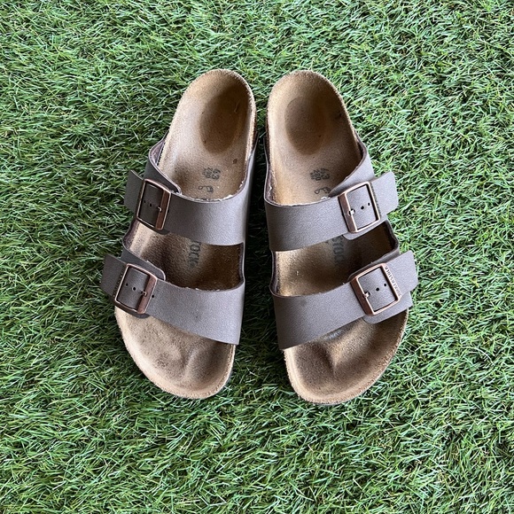 Birkenstock brown Double Strap Sandals - Picture 2 of 5